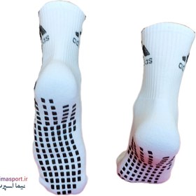 تصویر جوراب استپ دار آدیداس کف ژله ای Adidas jelly sole sports socks