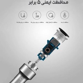 تصویر شارژر فندکی شیائومی مدل Mi Car charger 36w 