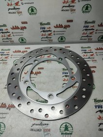 تصویر دیسک ترمز جلو موتور پالس ls 135 ال اس هندی 