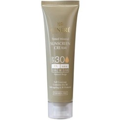 تصویر کرم ضد آفتاب سینره مدل Light Beige spf50 حجم 50 میلی لیتر طیف گسترده - بژ طبیعی CINERE SUNSCREEN SPF50