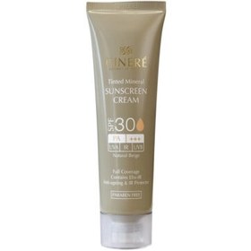 تصویر کرم ضد آفتاب سینره مدل Light Beige spf50 حجم 50 میلی لیتر طیف گسترده - بژ طبیعی CINERE SUNSCREEN SPF50