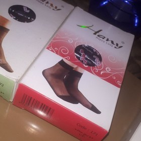 تصویر بسته 6 جفتی جوراب دو ربع ساده هانی hany happy lady جوراب 