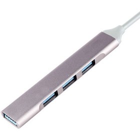 تصویر هاب 4 پورت ایکس پی پروداکت XP-H815 XP Type C XP Product USB 2.0 4Ports Type C Hub XP H815