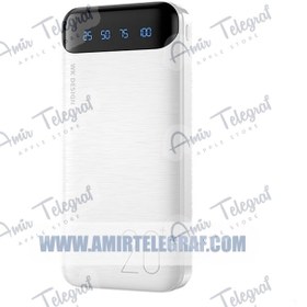 تصویر پاوربانک 20000 میلی آمپر ساعت ویکام مدل WP-163 