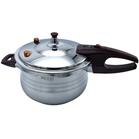 تصویر زودپز سه کاره مکسی 7لیتری مدلMX107l Pressure cooker mexxi model 7litr