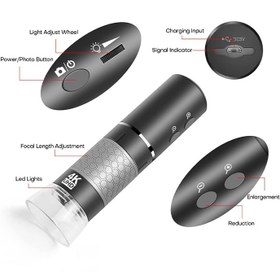 تصویر دوربین میکروسکوپ دیجیتال 