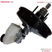 تصویر بوستر ترمز کامل با پمپ 4 کانال abs پژو 206 تیپ 2 تکلان توس Brake parts