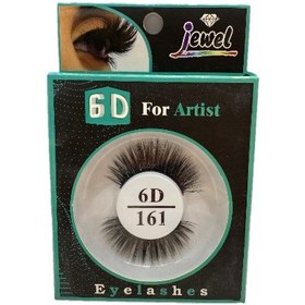 تصویر مژه مصنوعی کد 6D-161 جول Jewel False Eyelashes 6D 161