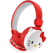 تصویر هدست وایرلس هلو کیتی Ah-806 - صورتی ا HELLO KITTY HEADSET BLUETOOTH HELLO KITTY HEADSET BLUETOOTH