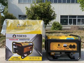 تصویر موتور برق بنزینی استارتی 8 کیلو وات توکیو TOKYO مدل TY18000 Start generator tokyo model 8 kw Y18000