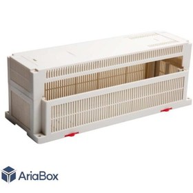 تصویر باکس پلاستیکی کنترل صنعتی PLC ریلی ABR122-A1 با ابعاد 110×110×300 میلی متر 