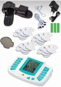 تصویر Beris Medikal فیزیوتراپی دستگاه ماساژ دستگاه TENS با 16 پد و دمپایی (منوی ترکیه) Beris Medikal 16 PEDLİ VE TERLİKLİ FİZİK TEDAVİ TENS CİHAZI MASAJ ALETİ (TÜRKÇE MENÜ)