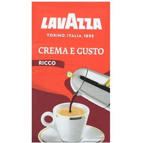 تصویر قهوه لاوازا کرما گوستو ریکو 250 گرمی Lavazza Crema E Gusto Ricco 250 gr