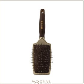 تصویر برس مو سیمی تخت طلایی 08 زد وان Zone Golden Hair Brush 08