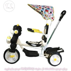 تصویر سه چرخه کودک رنگ مشکی 