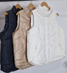 تصویر پافر زنانه مدل گره ای 