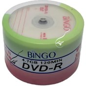 تصویر دی وی دی خام برند بینگو کارتن 600 عددی 