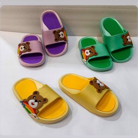 تصویر دمپایی بچگانه - 27 بنفش 