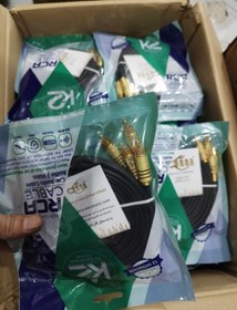 تصویر آرسی کبرا مدل k2 K2 cobra rca cable