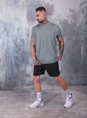 تصویر ست تیشرت و شلوارک ورزشی نایک 