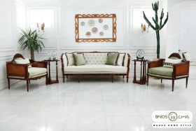 تصویر مبل کلاسیک جدید اولگا و کاجی 