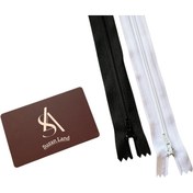 تصویر زیپ معمولی 20 سانتی زیپ