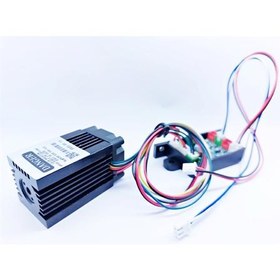 تصویر مجموعه لیزر گاوسی 532 نانومتر 100 میلی‌وات با فن 