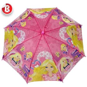 تصویر چتر بچگانه طرح دختر زیبا سایز 13 