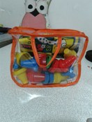 تصویر باکس طلقی سایز کوچک مخصوص مرتب کردن وسایل ریز اتاق کودک و کمد 