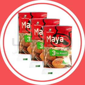 تصویر خمیرمایه فوری ۱۰گرم مایا Maya بسته 3 تایی 