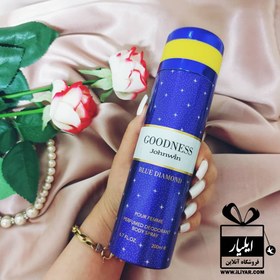 تصویر اسپری زنانه جانوین مدل Johnwin Blue Diamond حجم 200 میلی لیتر Johnwin Blue Diamond Spray For Women 200ml