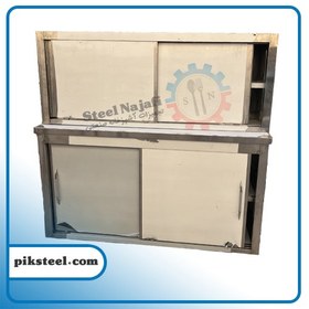 تصویر کابینت ایستاده درب کشویی 