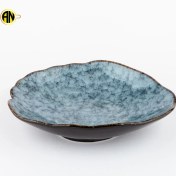 تصویر بشقاب گود دفرمه متوسط سرامیک کوره ای کد142 (یک عددی) 