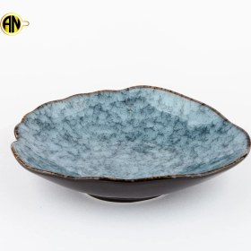 تصویر بشقاب گود دفرمه متوسط سرامیک کوره ای کد142 (یک عددی) 