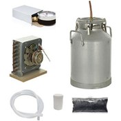 تصویر دستگاه تقطیر و عرق گیری 30 لیتر با خنک کننده برقی 