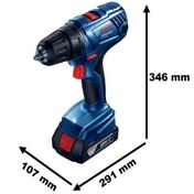 تصویر دریل پیچ گوشتی شارژی بوش GSR 180-LI Bosch GSR 180 LI Cordless Drill Driver