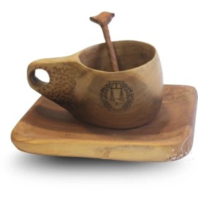 تصویر ماگ چوبی مدل نوماگ 