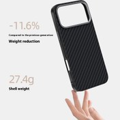 تصویر قاب آیفون 17 پرومکس دلفی مدل کرایو (کولار) Delfy Kryo Case Kevlar 