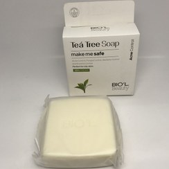 تصویر صابون ضد آکنه بیول حاوی عصاره درخت چای وزن 100 گرم - BIOL TEA TREE 
