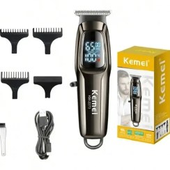 تصویر ماشین اصلاح کیمی مدل KM-2273 با تکنولوژی برش مستقیم و صفر زن 