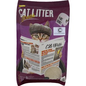 تصویر خاك بستر گربه كت واچ مدل كربن سوپر اكتیو 8 کیلویی (فقط در تهران) CatWatch ActiveCarbon Cat Litter 8kg