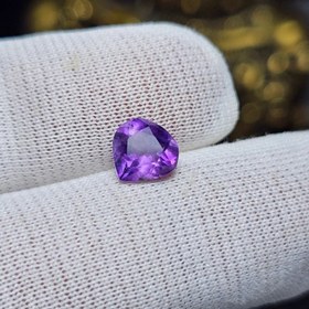 تصویر نگین سنگ آمیتیست معدنی کد 35594 