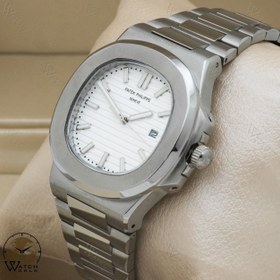 تصویر ساعت مچی عقربه ای مردانه پتک فیلیپ - سفید PATEK PHILIPPE GENEVE 3A047