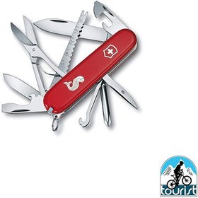 تصویر ابزار چند کاره ویکتورینوس مدل fisherman in red 1.4733.72 