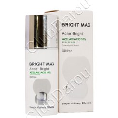 تصویر سوسپانسیون آکنه برایت آزلائیک اسید bright max acne-bright 