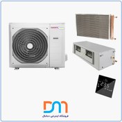 تصویر داکت اسپلیت جنرال گلد مدل GG-S18VITALLY ظرفیت ۱۸ هزار 