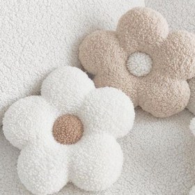 تصویر کوسن گل پنج پر 