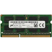 تصویر رم لپ تاپ 8 گیگ Micron Technology DDR3-PC3L-1600 -12800 MHZ 1.35V (یک سال گارانتی) 