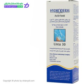 تصویر ژل مرطوب کننده قوی اوره ۳۰ درصد اکتی فوت هیدرودرم ۳۰ گرم Hydroderm Acti-Foot Urea 30 % Corn & Callus Remover Gel 30gr