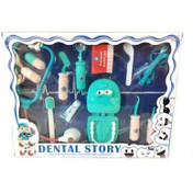 تصویر ست اسباب بازی تجهیزات دندان پزشکی ۱۴ تکه 